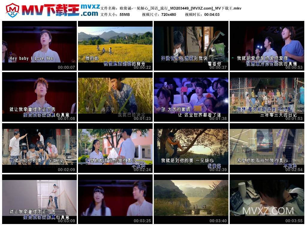 欧俊诚-一见倾心_国语_流行_MD203449